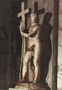 Christ Carrying The Cross — Michelangelo Buonarroti, High Renaissance
