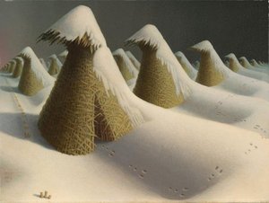 January — Grant Wood