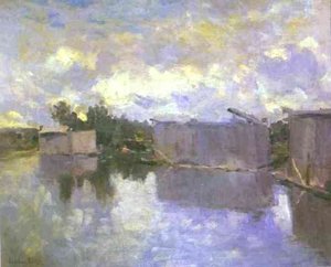 Bath-houses — Konstantin Alexeievitch Korovin
