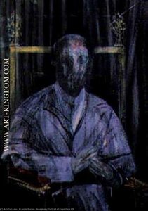 Imaginary Portrait Of Pope Pius Xii — Francis Bacon, Expressionism