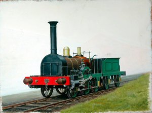 2–2–2 Locomotive Built By George Forrester — Henry Maurice Whitcombe