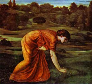 The March Marigold — Edward Coley Burne-jones