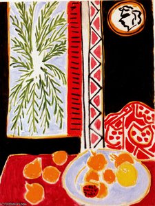 Naturaleza Muerta Con Granadas, Aceite Sobre Lienzo, Niza, Museo Matisse — Henri Matisse, Fauvismo