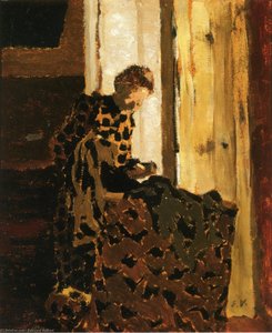 Woman Brushing A Garment — Jean-édouard Vuillard, Les Nabis