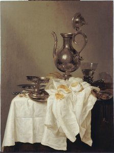 Still Life With Silver Decanter — Виллем Класс Хеда