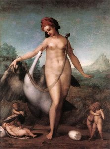 Leda And The Swan — Jacopo Carucci