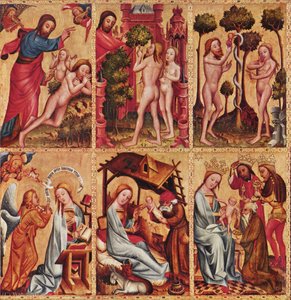 Grabower Altar Petri Altar, Right Outer Wing, Inner — Meister Bertram