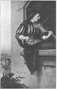 The violin player