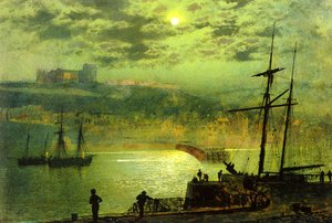 Whitby From Scotch Head — John Atkinson Grimshaw, Impressionism