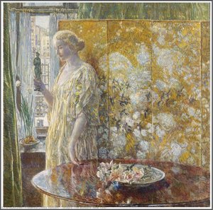 Tanagra (the Builders, New York) — Frederick Childe Hassam