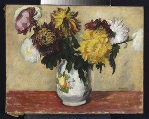 Chrysanthemums — Józef Pankiewicz