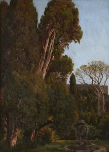 The Cypresses At The Villa D'este At Tivoli — Томас Уортингтон Виттридж