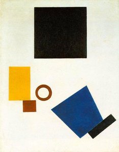 Suprematism. Self Portrait In Two Dimensions — Kazimir Malevich, Suprematism