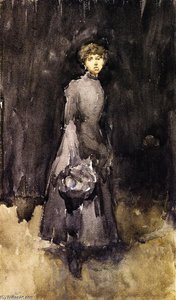 Note In Black And Grey — James Abbott Mcneill Whistler