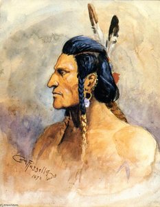 Indian Brave — Charles Marion Russell