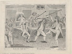 Congressional Pugilists — Christopher Dresser, Aesthetic Movement