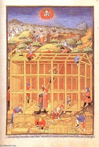 Building Of The Ark — Master Of The Duke Of Bedford