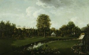 Audley End, View From The Tea House Bridge — William Tomkins