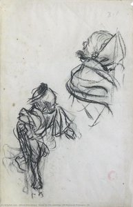 Study For The Painting 'moroccan Prisoners' — Alfred Dehodencq