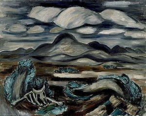 Landscape And Mountains — Marsden Hartley