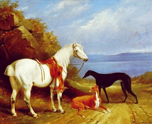 Untitled (the White Horse) Now Thought To Be "the Rabbit" — Henry Barraud