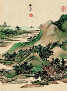 Imitative Classic Landscape (album Leaves) — Wang Jian