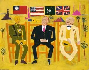 Three Allies In Cairo — William H. Johnson