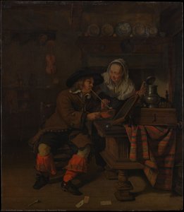 Tavern Scene — Gabriel Metsu