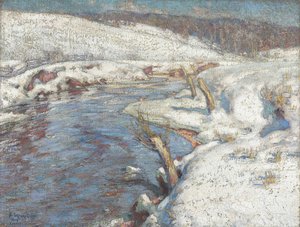Winter Landscape — Marc-aurèle De Foy Suzor-coté, Impressionism