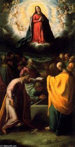 Adoración De La Virgen — Eugenio Cajes