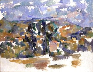 Mont Sainte-victoire Seen From Les Lauves — Paul Cézanne