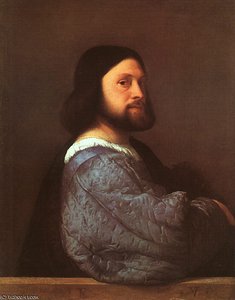 Portrait Of A Man, Ng London — Titian