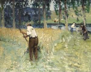 Hay-mowing - (02) — Pierre-eugène Montézin
