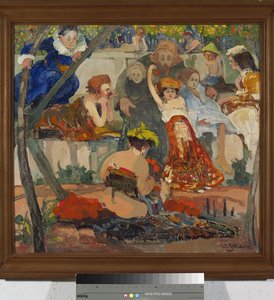 Christ And Children, Series: “ceremonies” Vi — Witold Wojtkiewicz
