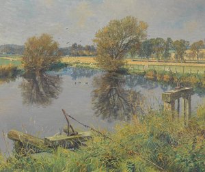 The Mill Stream, Benvie, Angus — James Mcintosh Patrick