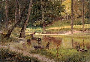 Pond — Ivan Ivanovich Shishkin