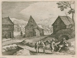 Village — Matthäus The Elder Merian