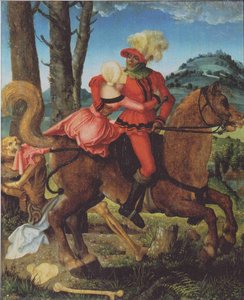 Knight, Death And Girl — Hans Baldung