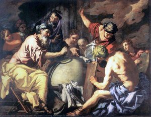Abraham Teaching Astrology To The Egyptians