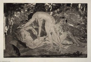 Against Green — Arthur B. Davies