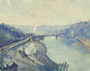 Gray Day, South Side — Walter Emerson Baum