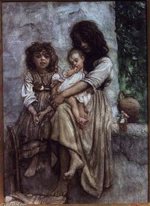 Young Girls Of Ischia — Ernest Hébert (antoine Auguste Ernest Hebert)