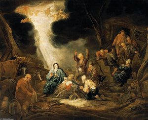 Adoration Of The Shepherds