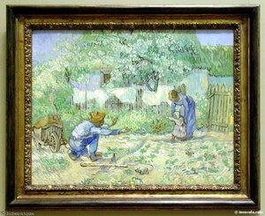 Premiers Pas (d'apres Millet) — Vincent Willem Van Gogh