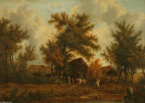 Landscape With Haystacks — Patrick Nasmyth