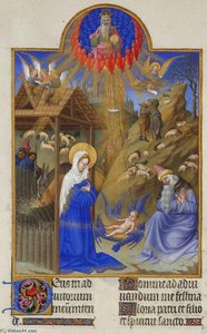 The Nativity — Limbourg Brothers