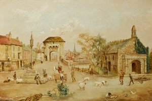 Monnow Bridge And St Thomas's Square, Monmouth — John Arthur Evans