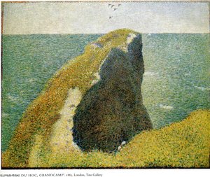 The Bec Du Hoc, Grandcamp — Georges Seurat