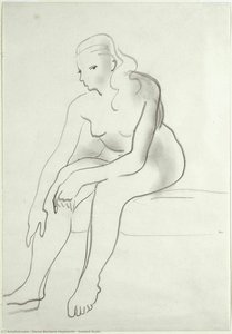 Seated Nude — Barbara Hepworth