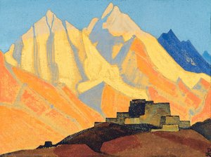 Sacred Himalayas — Nicholas Roerich, Symbolic Expressionism